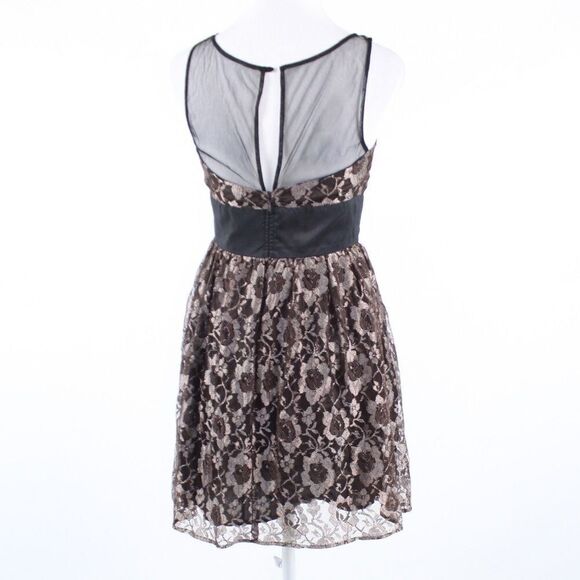 Tracy Reese black A-line dress 2 - Picture 7 of 8